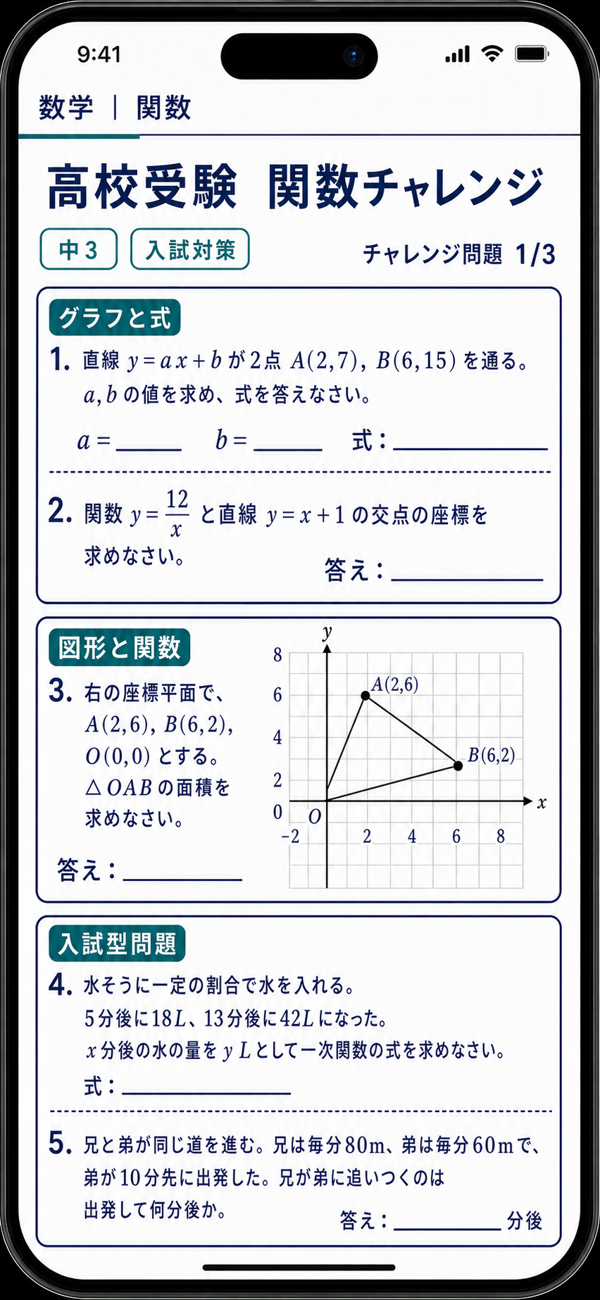 高校受験チャレンジ